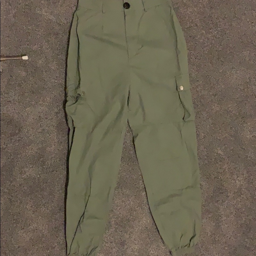 High waisted jogger trouser